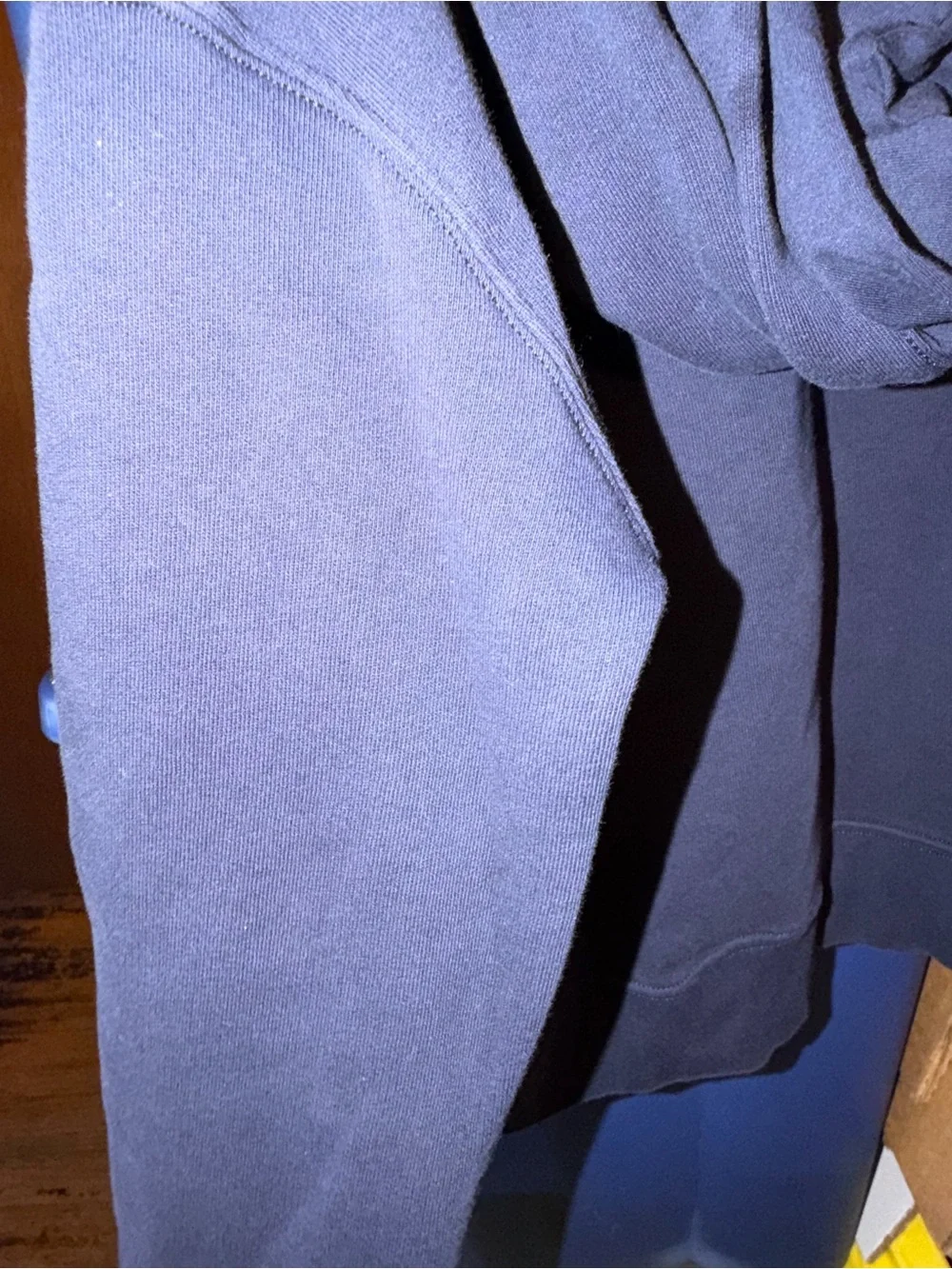 Ralph Lauren Navy Zip Hoodie with Red Pony. Size 10/12
